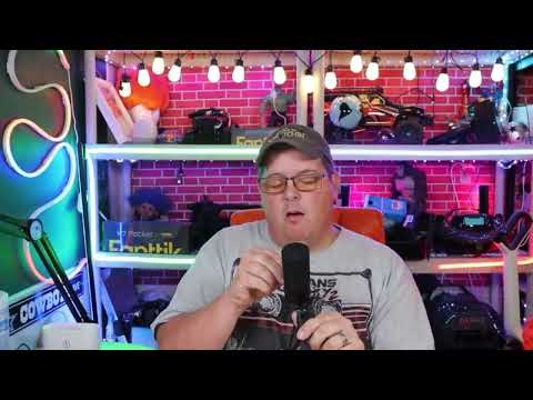 USB podcast microphone for beginners: FIFINE K669B USB Microphone shown during my hands-on review