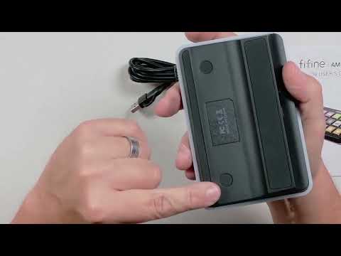 FIFINE D6 stream controller: FIFINE AmpliGame D6 Stream Controller shown during my hands-on review