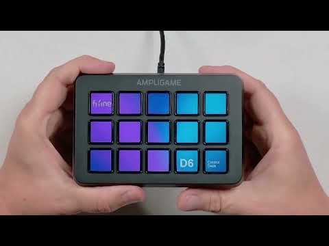 FIFINE D6 stream controller: FIFINE AmpliGame D6 Stream Controller shown during my hands-on review