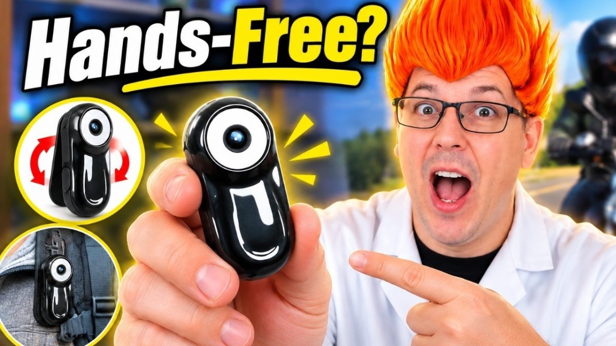 mini body camera: Mini 1080P Body Camera shown in my hands-on review