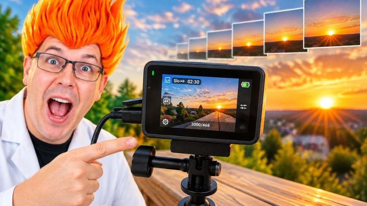 Xtra Edge Action Camera timelapse: Xtra Edge Action Camera shown in my hands-on review